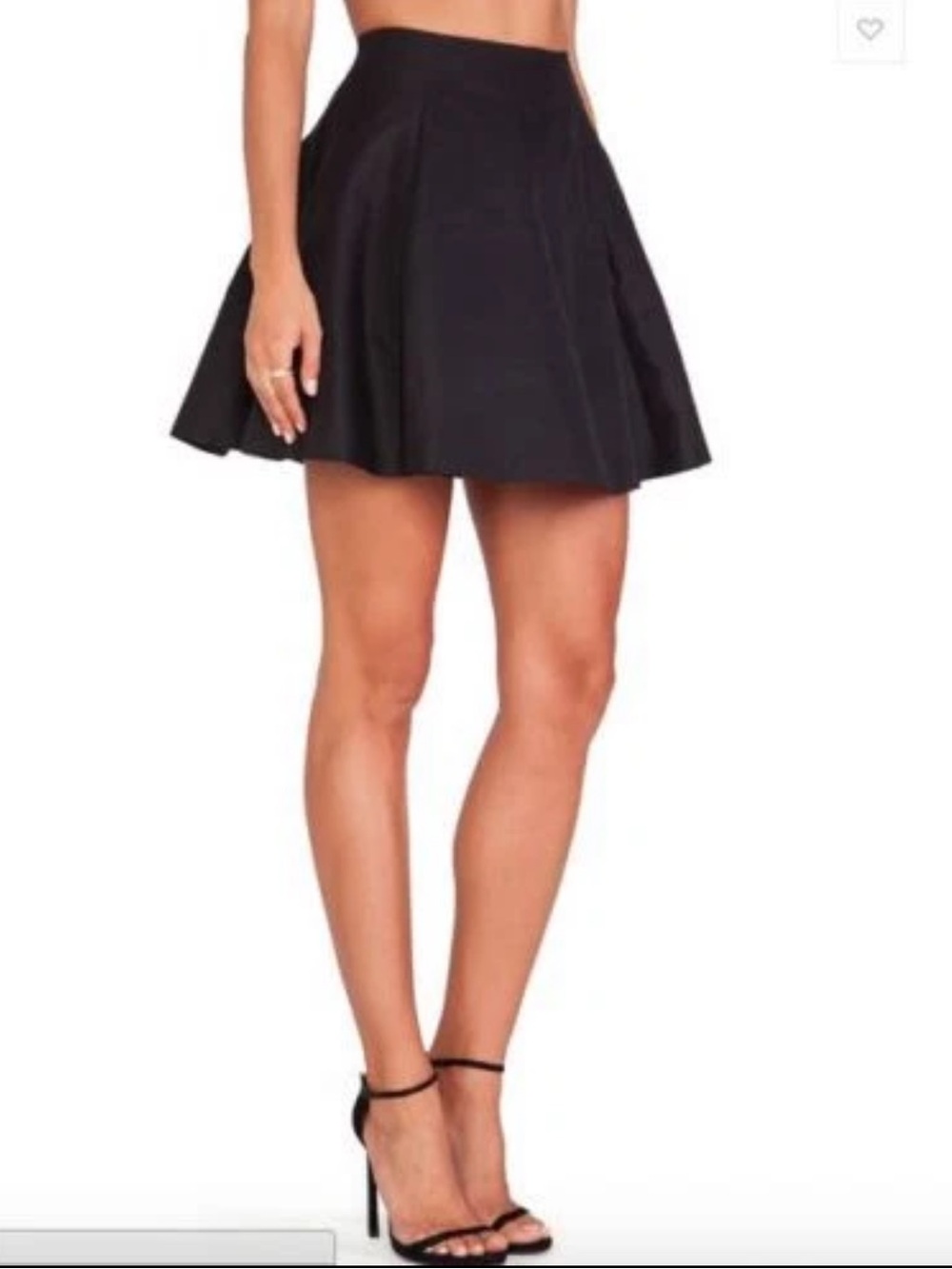 Kate Spade Woman’s Black Circle Bell Mini Skirt Lula Cotton Silk Size 2 / Small